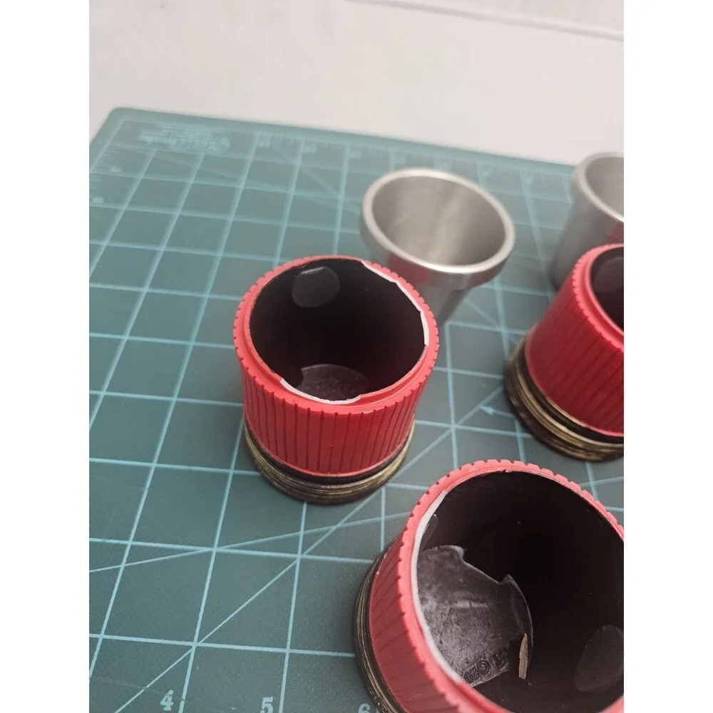 12 Gauge Shotgun Shell Shot Glass Pacific Giftware Lot of 5